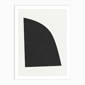 Black Triangle 01 Art Print