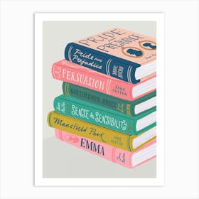 Jane Austen S Novels Art Print