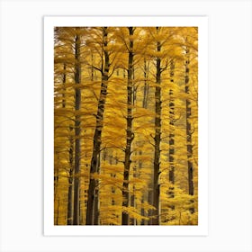 Autumn Forest 79 Art Print