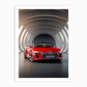 Audi R8 Spyder Art Print