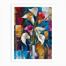 Calla Lilies 4 Art Print