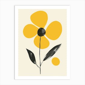 Yellow Flower 4 Art Print