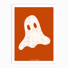 Ghost Art Print Art Print