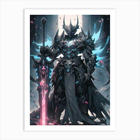 Aion Dark Fantasy Art Art Print