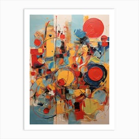 Abstract Painting 245 Art Print