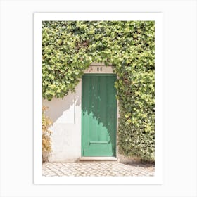 Botanical Entry In Cascais Art Print