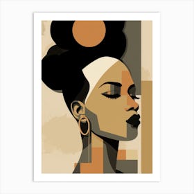 African Woman 20 Art Print