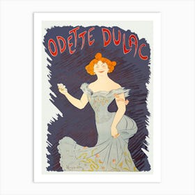 Odette Dulac, Leonetto Cappiello Art Print