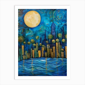 Cityscape 13 Art Print