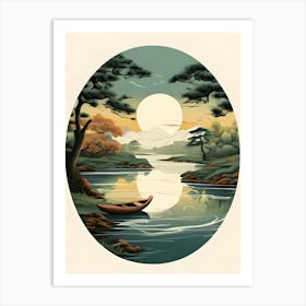 Asian Landscape 7 Art Print