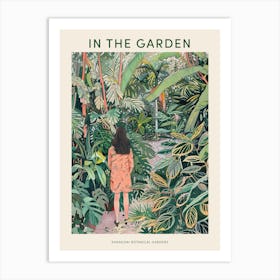 In The Garden Poster Shanghai Botanical Gardens 3 Art Print