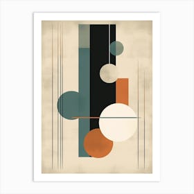 Boho Mirage; Mid Century Illusions Art Print