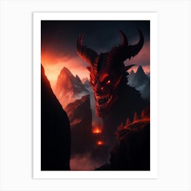 Demon (2) Art Print