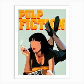 Pulp Fiction Print | Pulp Fiction Movie Print Art Print