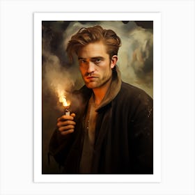 Robert Pattinson (2) Art Print