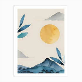 Asian Landscape 5 Art Print