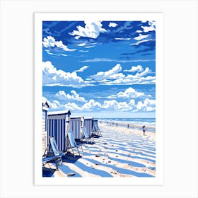 A Picture Of West Wittering Beach West Sussex 1 Art Print