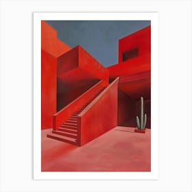 Red House 2 Art Print