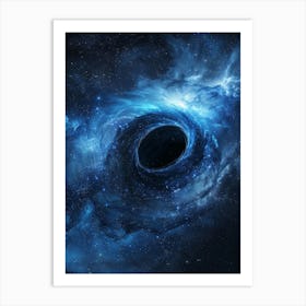 Black Hole In Space 1 Art Print