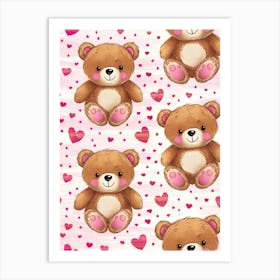 Teddy Bears Art Print