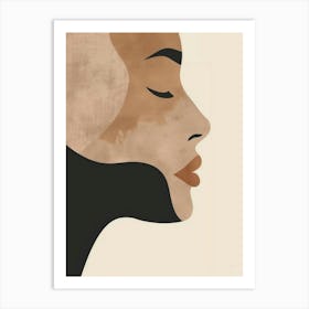 Portrait Of A Woman 436 Art Print