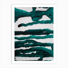 Abstract Forest 3 Art Print