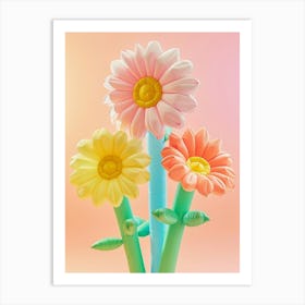 Dreamy Inflatable Flowers Sunflower 3 Art Print