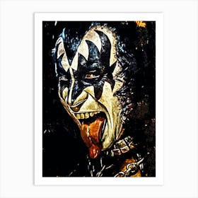 Kiss Art Print