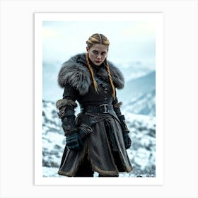 Strong Nordheimer Women Portrait Art Print