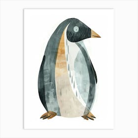 Charming Nursery Kids Animals Penguin 1 Art Print