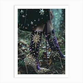 Fairy Boots Art Print