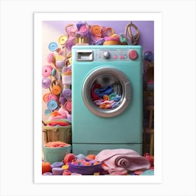 Laundry Room 1 Art Print