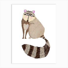 Raccoon Art Print