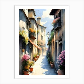 Street Alley Art Print