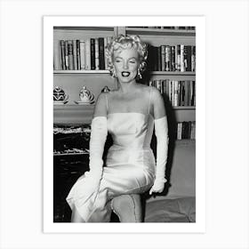 Marilyn Monroe Vintage Art Print