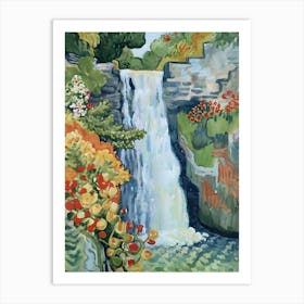 Waterfall 11 Art Print