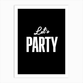 Party Art Print