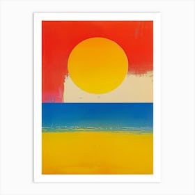 'Sunset' 16 Art Print