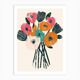 Bouquet Of Flowers 29 Art Print