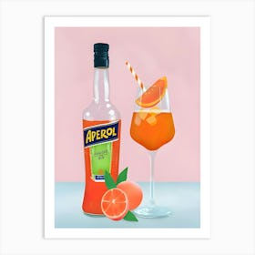 Aperol Art Print