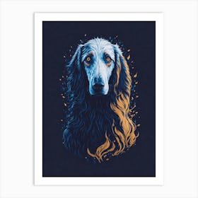 Hound Dog Art Print