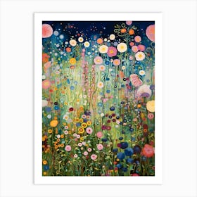 Meadow Of Flowers Poster