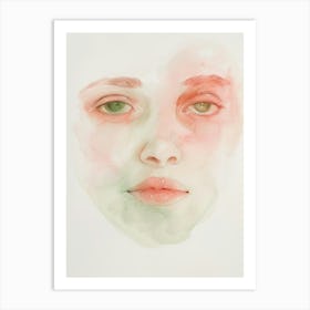 Portrait Of A Woman 425 Art Print