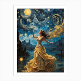 Starry Night 1 Art Print