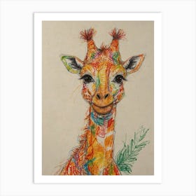 Giraffe 31 Art Print