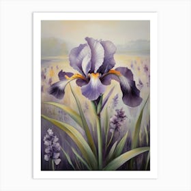 Iris Painting Art Print