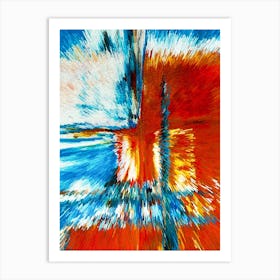 Acrylic Extruded Painting 396 Art Print