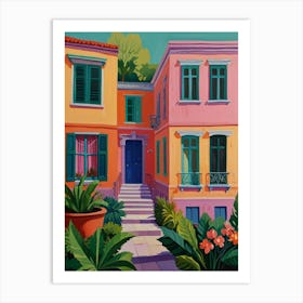 House On The Hill Art Print