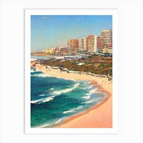 Cottesloe Beach Australia Monet Style Art Print