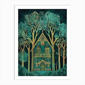 House In The Woods 6 Art Print